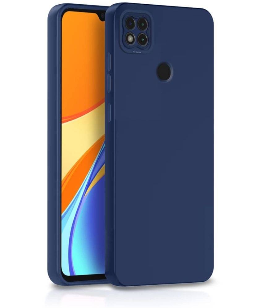 Case Vault Covers - Blue Silicon Silicon Soft cases Compatible For Xiaomi Mi Redmi 10A ( Pack of 1 ) Case Vault Covers - Blue Silicon Silicon Soft cases Compatible For Xiaomi Mi Redmi 10A ( Pack of 1 )