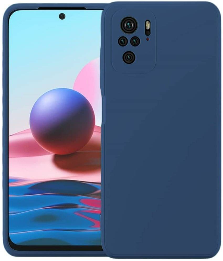 Case Vault Covers - Blue Silicon Plain Cases Compatible For Xiaomi Redmi Note 10s ( Pack of 1 ) Case Vault Covers - Blue Silicon Plain Cases Compatible For Xiaomi Redmi Note 10s ( Pack of 1 )