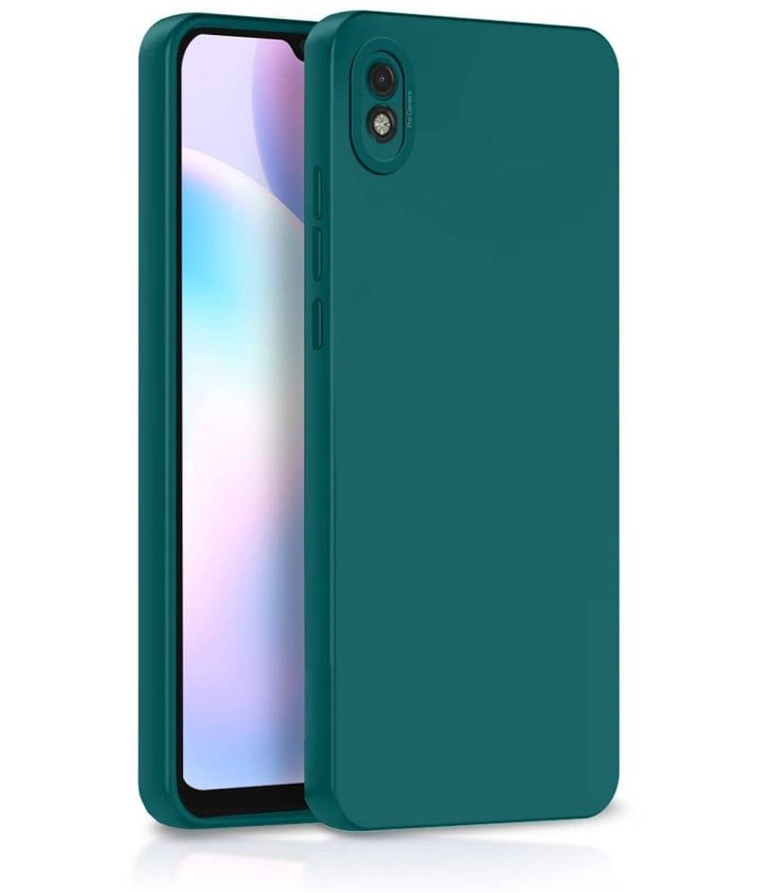 Case Vault Covers - Green Silicon Plain Cases Compatible For Redmi 9i sport ( Pack of 1 ) Case Vault Covers - Green Silicon Plain Cases Compatible For Redmi 9i sport ( Pack of 1 )