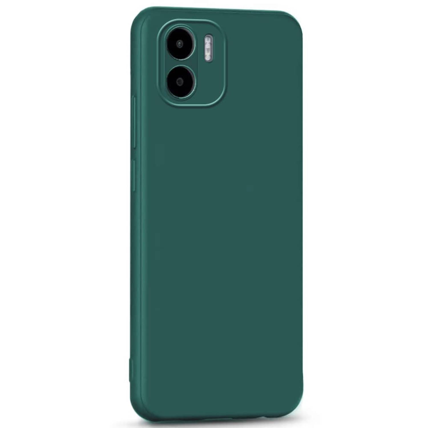 Case Vault Covers - Green Silicon Plain Cases Compatible For Xiaomi Redmi A1 ( Pack of 1 ) Case Vault Covers - Green Silicon Plain Cases Compatible For Xiaomi Redmi A1 ( Pack of 1 )