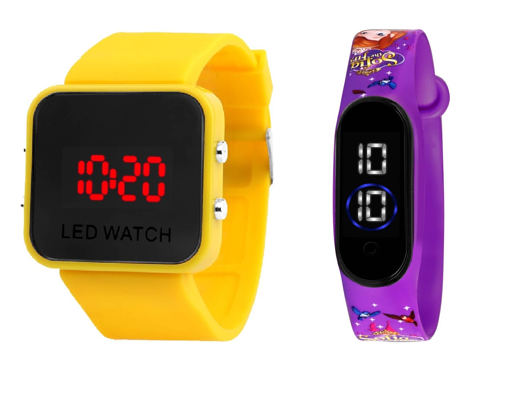 Cosmic - Black Dial Digital Boys Watch ( Pack Of 2 ) Cosmic - Black Dial Digital Boys Watch ( Pack Of 2 )