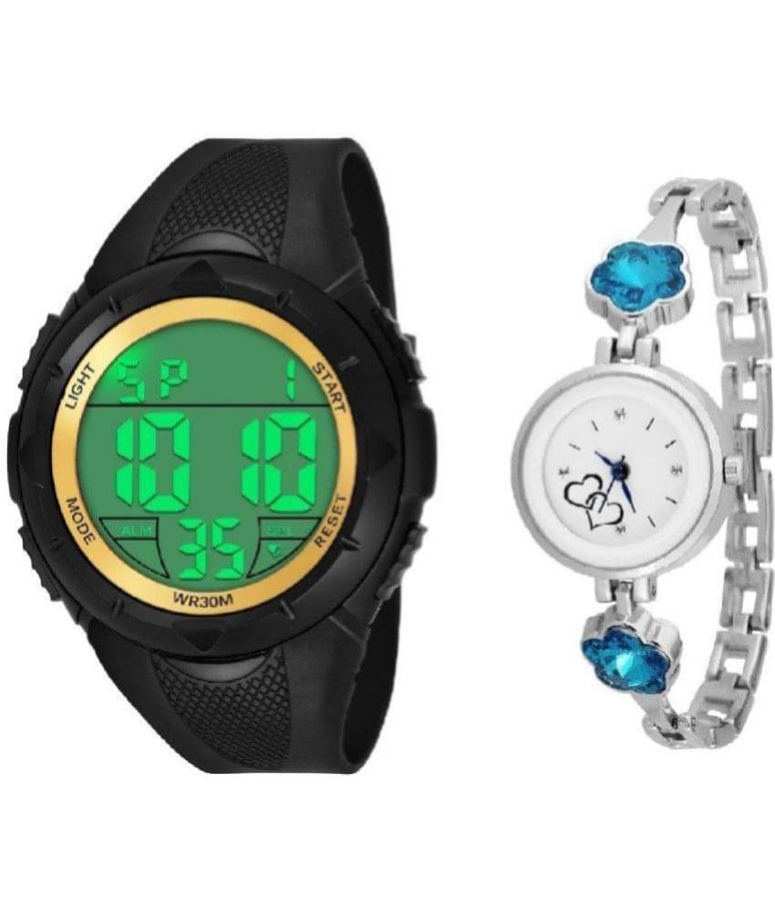     			Cosmic - Black Resin Analog Men's Watch
