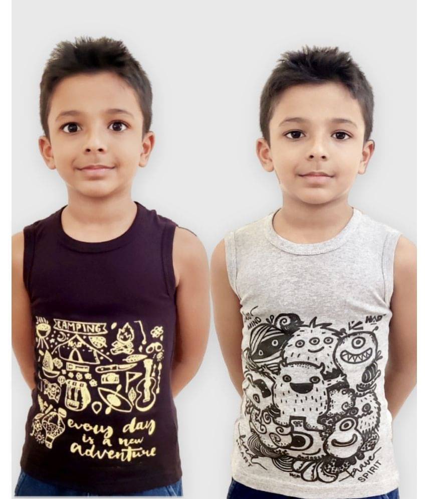 Hap Kings Pack of 2 Boys Cotton ( Multicolor ) Hap Kings Pack of 2 Boys Cotton ( Multicolor )
