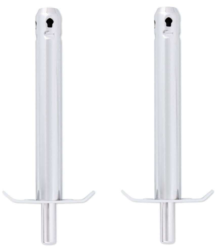 HomePro Gas Lighter Stainless Steel Silver Pack of 2