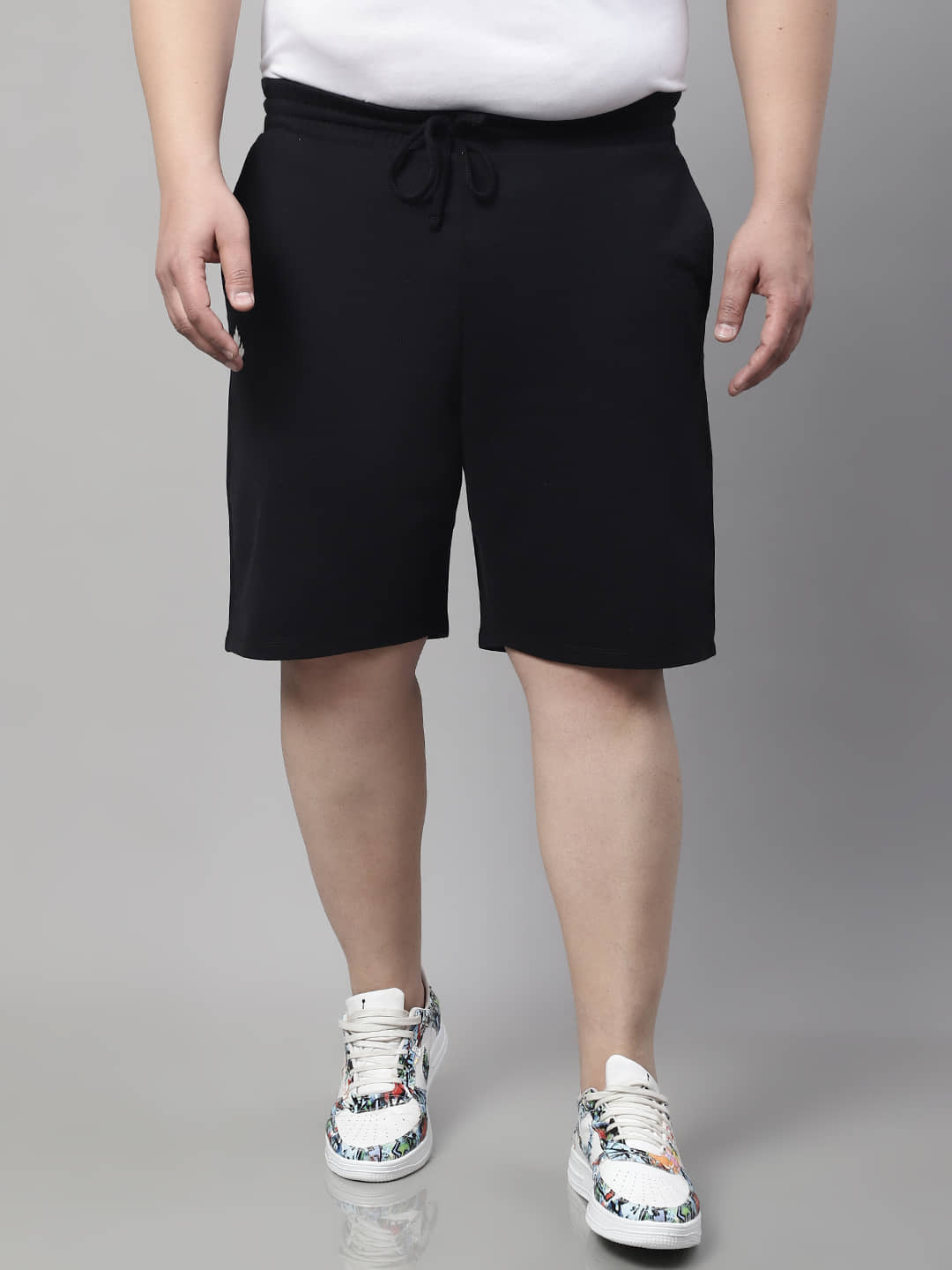 Rute - Black Cotton Men's Shorts ( Pack of 1 ) - Shorts | Buy online on ZillyBuy
