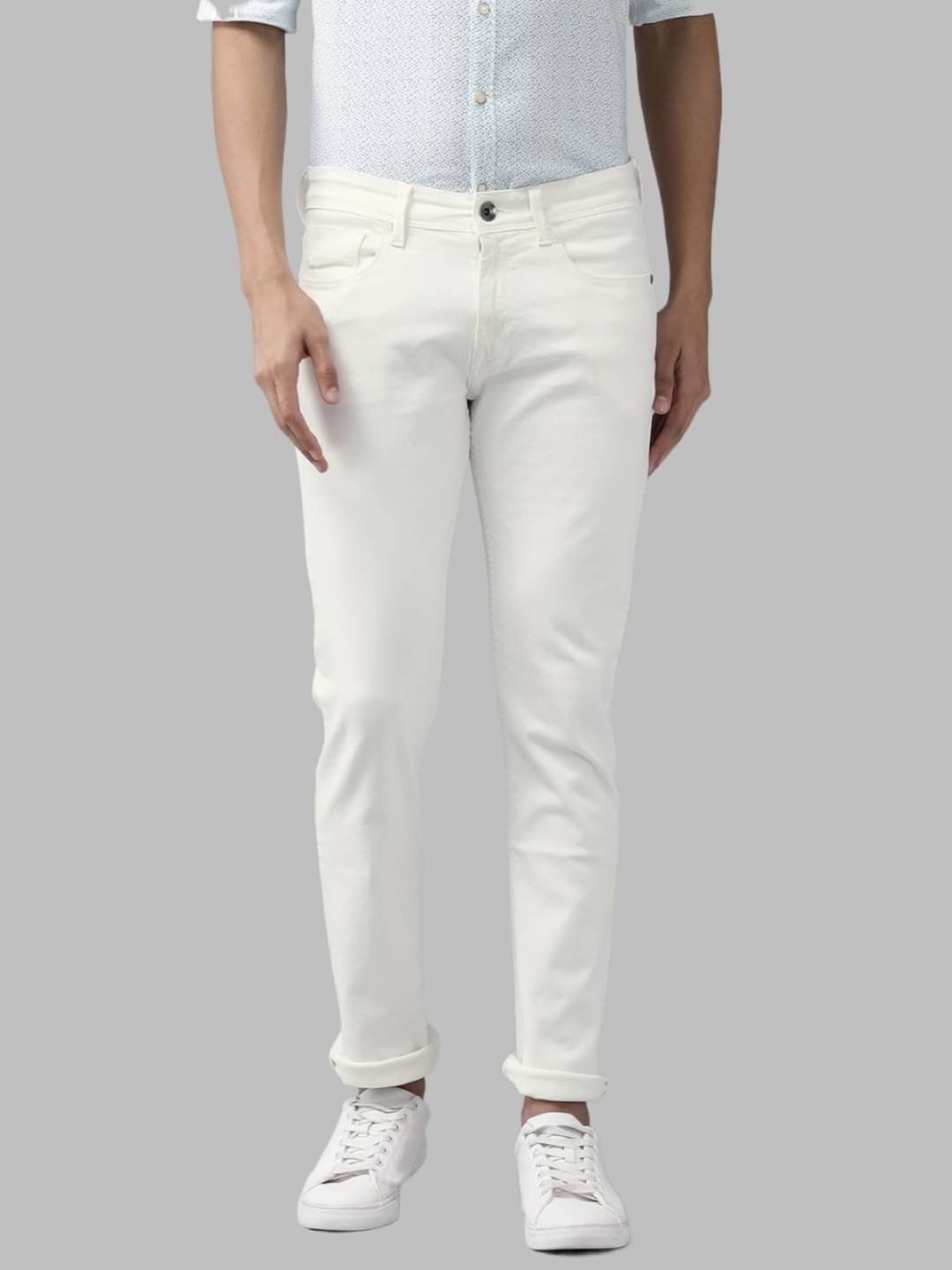     			x20 - White Denim Slim Fit Men's Jeans ( Pack of 1 )