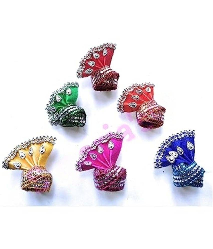     			Laddu Gopal Pagadi - 5 cm (Pack of 6)