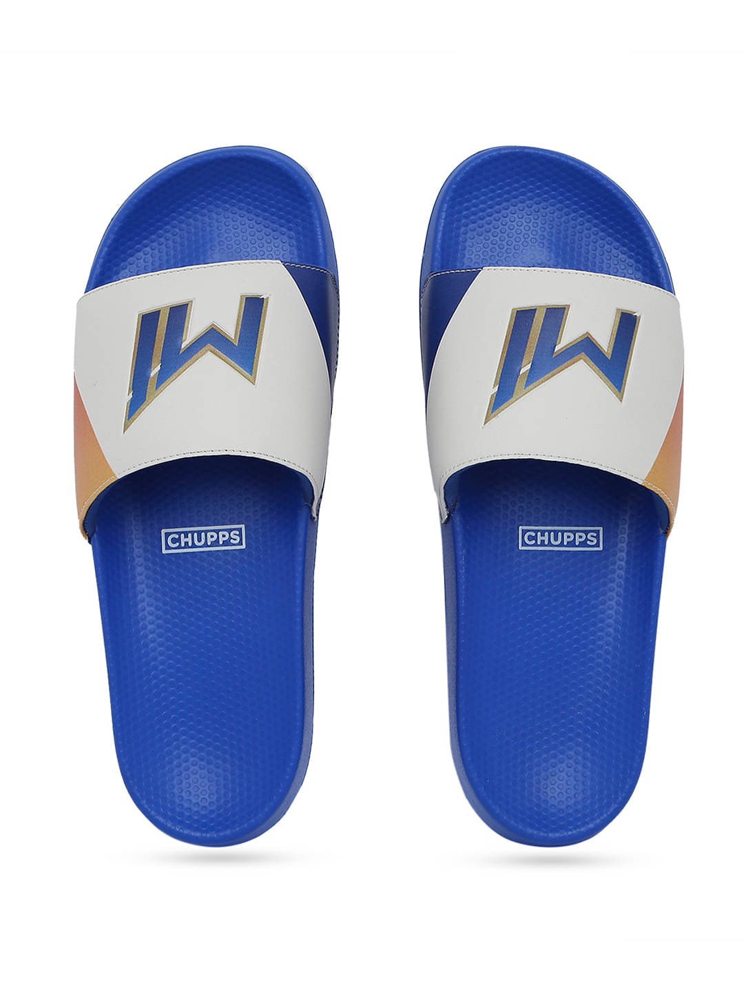     			CHUPPS - Light Blue Men's Slide Flip Flop