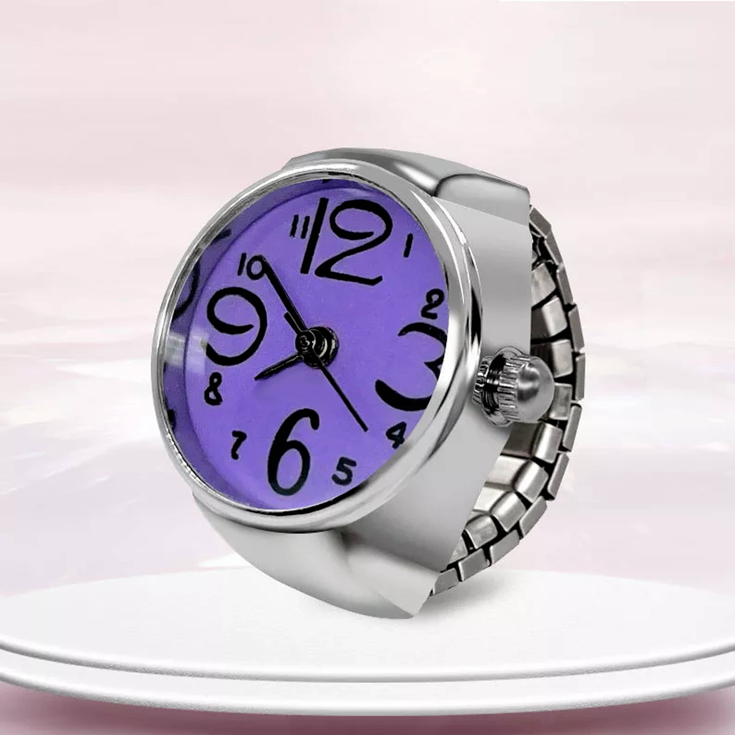FASHION FRILL - Purple Rings ( Pack of 1 )