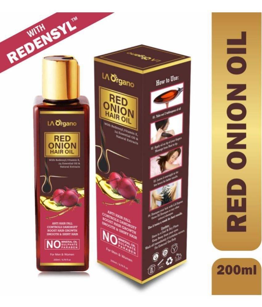     			LA ORGANO - Anti Hair Fall Onion Oil 200 ml ( Pack of 1 )