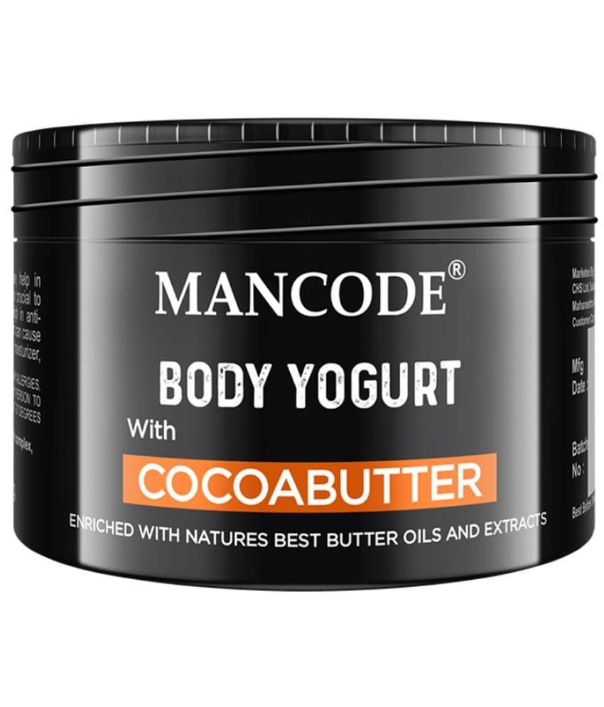 Mancode Cocoa Butter Body Yogurt Body Cream for Men , 100 gm (Pack of 1) Mancode Cocoa Butter Body Yogurt Body Cream for Men , 100 gm (Pack of 1)