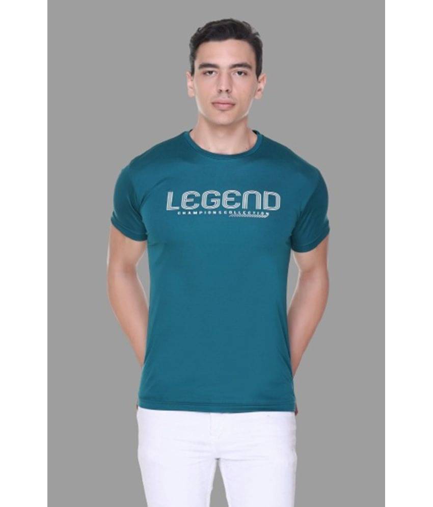 RF RAVES - Teal Polyester Regular Fit Men's T-Shirt ( Pack of 1 ) RF RAVES - Teal Polyester Regular Fit Men's T-Shirt ( Pack of 1 )