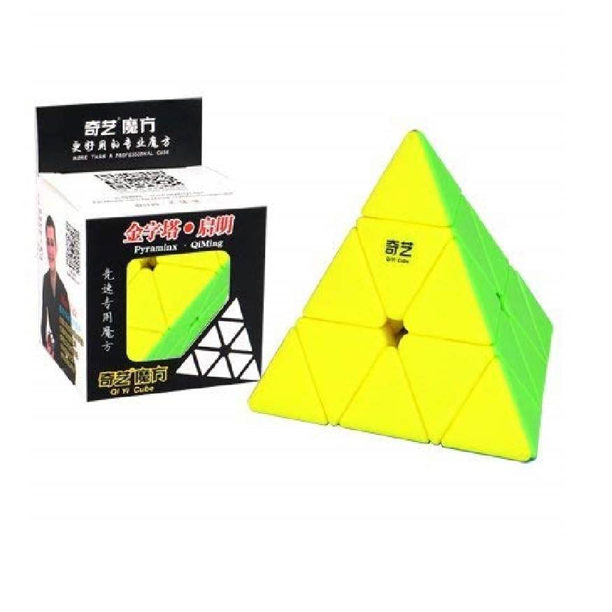 AURAPURO Pyramid Cube 3 * 3 Super Speed Triangle Puzzle Cube (Sticker Less) AURAPURO Pyramid Cube 3 * 3 Super Speed Triangle Puzzle Cube (Sticker Less)
