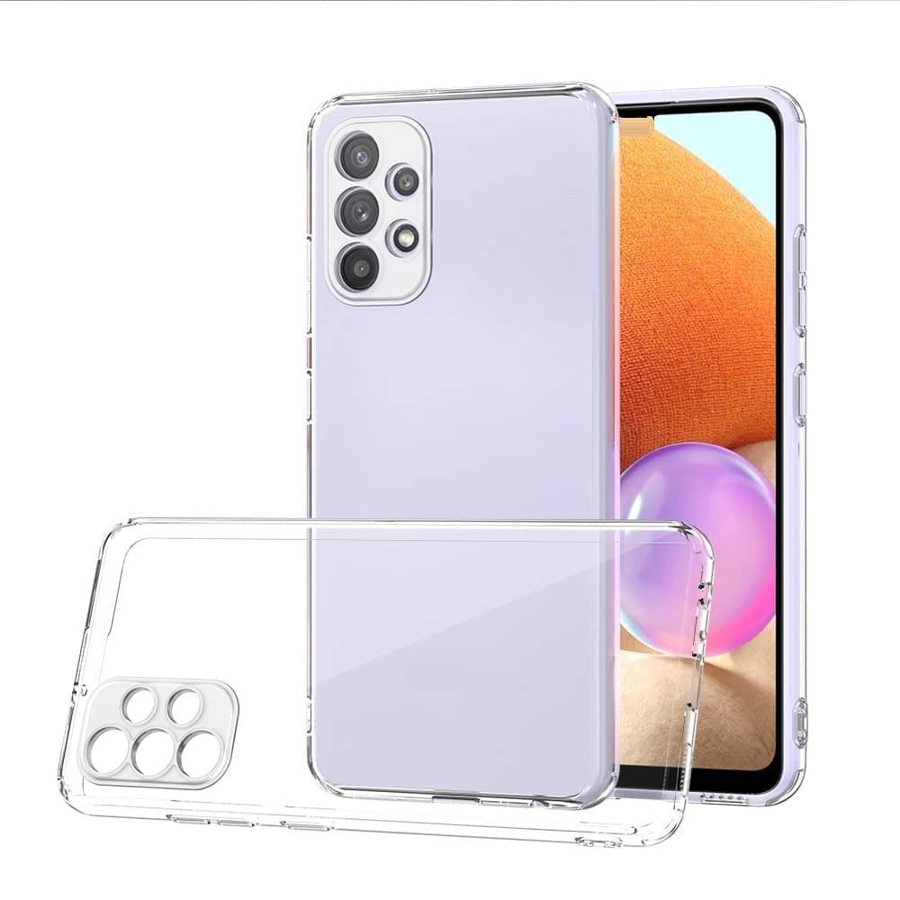     			BEING STYLISH - Transparent Silicon Plain Cases Compatible For Samsung Galaxy A33 5G ( Pack of 1 )
