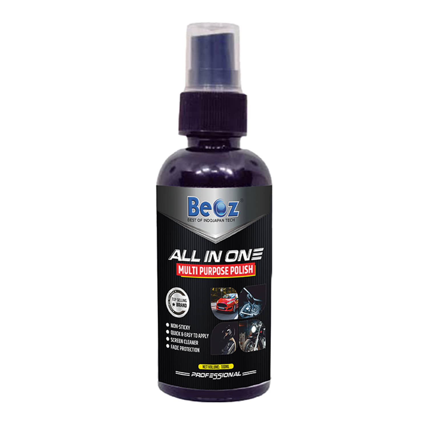 BEOZ - Heavy Cut Metal Polish For All Cars & Motorbikes ( Pack of 1 )