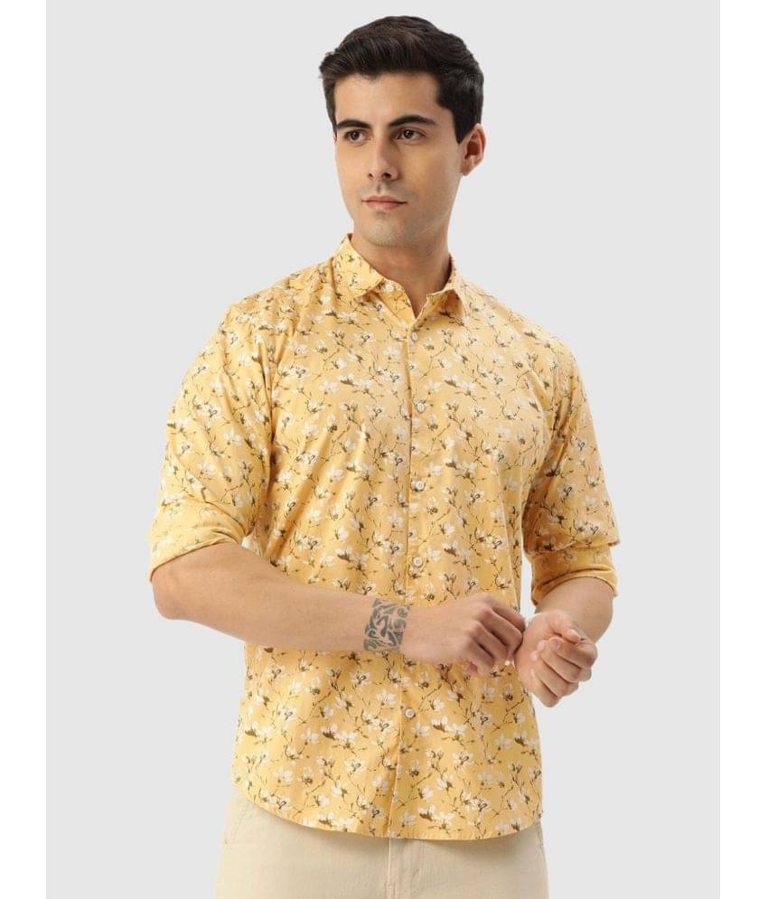     			Bene Kleed - Yellow 100% Cotton Regular Fit Men's Casual Shirt ( Pack of 1 )