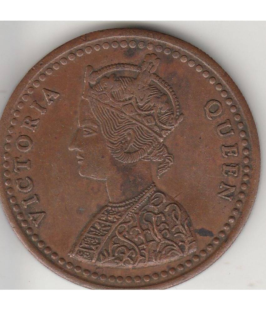 COIN AND HERITAGE GALLERY - VICTORIA QUEEN -UK-1818 ONE ANNA TOO BIG 1 Numismatic Coins     			COIN AND HERITAGE GALLERY - VICTORIA QUEEN -UK-1818 ONE ANNA TOO BIG 1 Numismatic Coins
