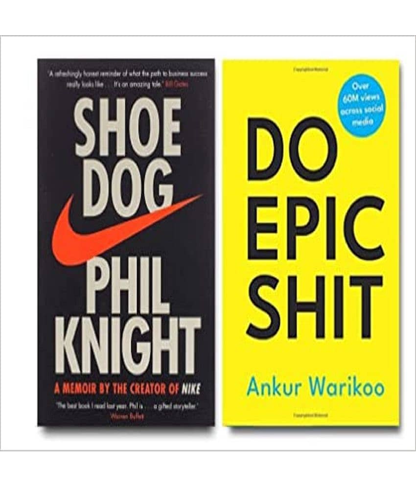 ( Combo of 2 books ) Do epic + Shoe dog