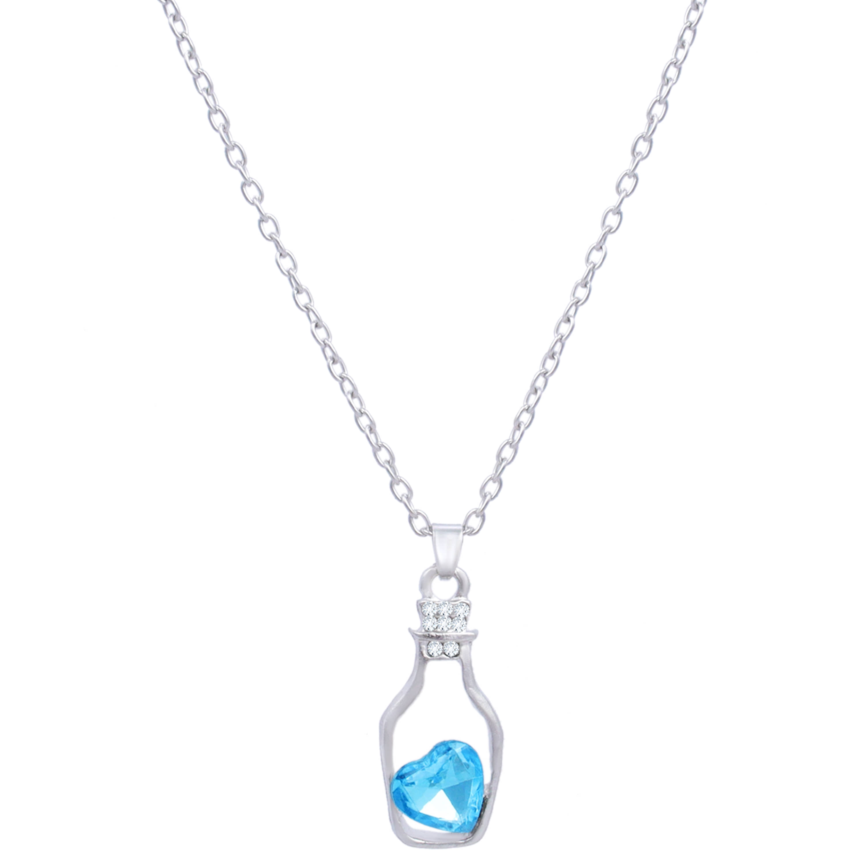 FASHION FRILL - Blue Pendant ( Pack of 1 )