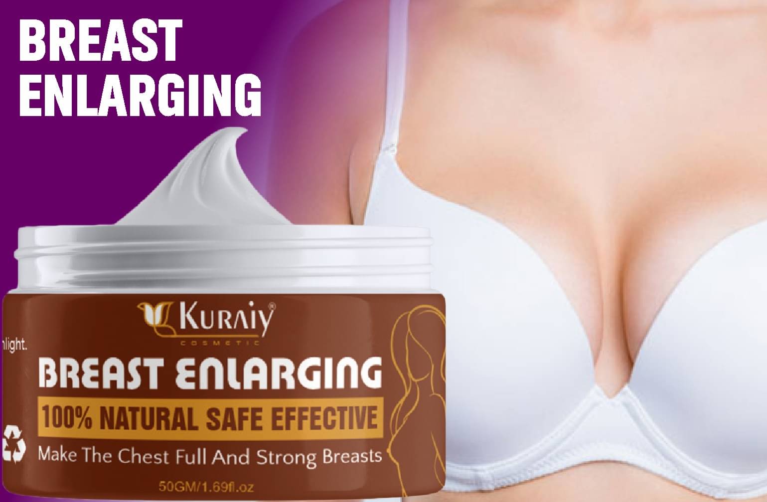 Kuraiy Breast Enhancement Cream Breast Care 50G Kuraiy Breast Enhancement Cream Breast Care 50G