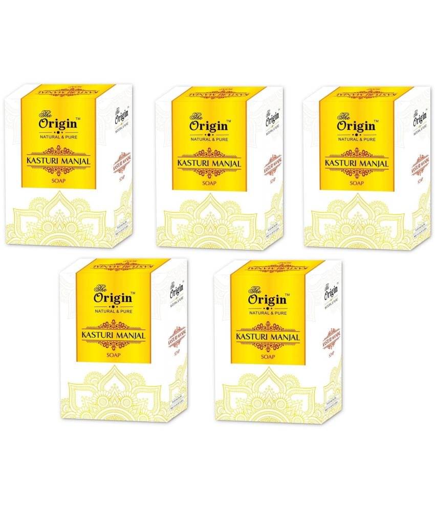 Pack of 5 Kasturi Turmeric Chandan Haldi Handmade Natural Organic Kerala Soaps - Freshness Soap for All Skin Type ( Pack of 5 ) Pack of 5 Kasturi Turmeric Chandan Haldi Handmade Natural Organic Kerala Soaps - Freshness Soap for All Skin Type ( Pack of 5 )