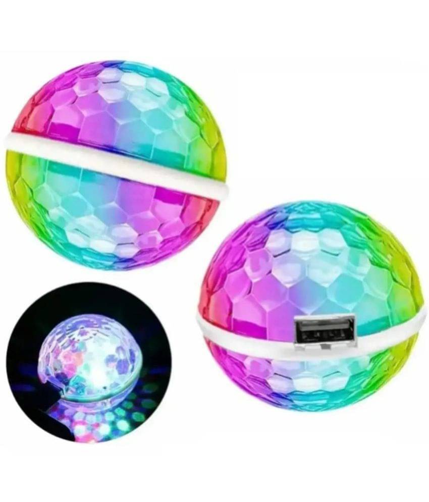     			QUALSTAR - Multicolor Others Disco Ball ( Pack of 1 )