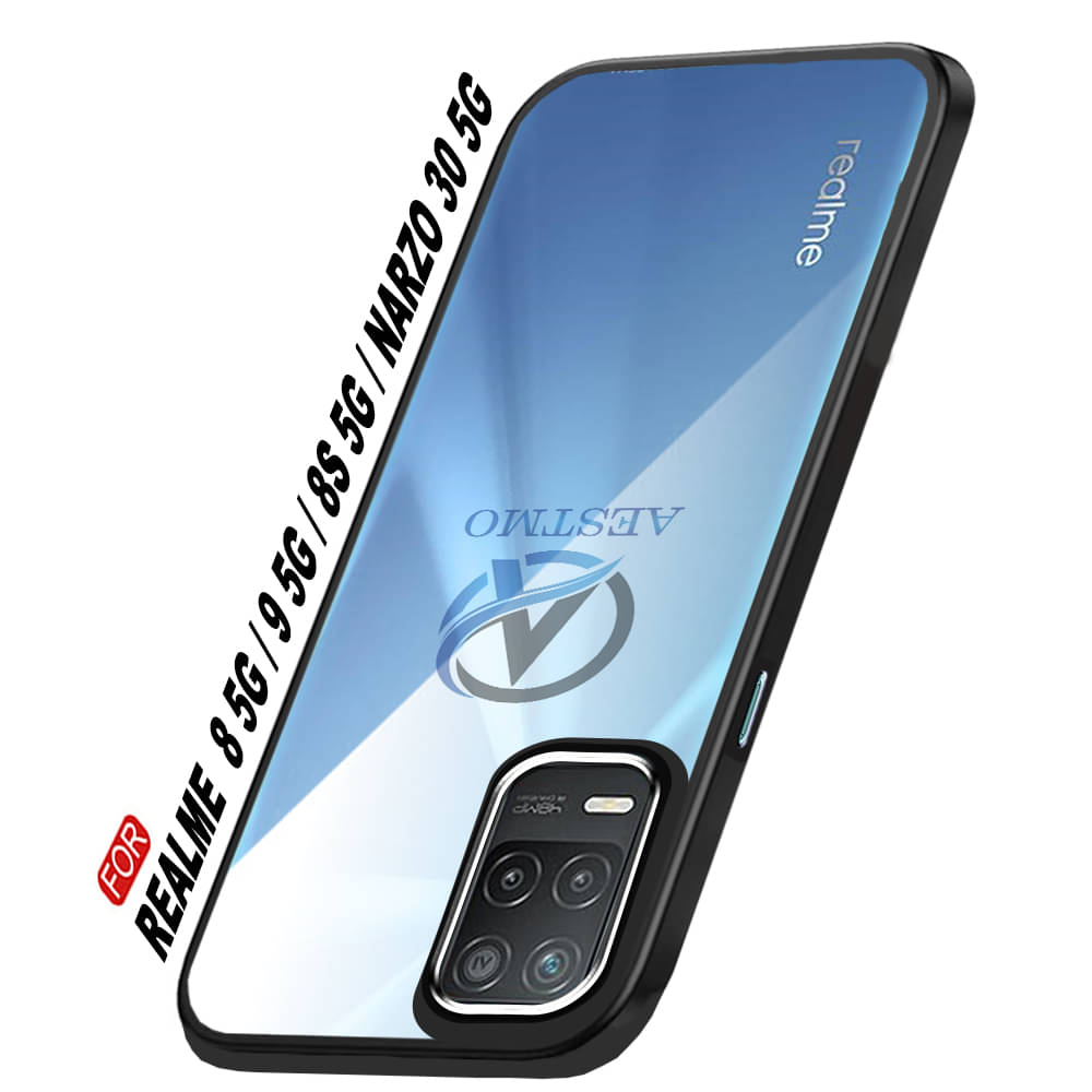 AESTMO - Transparent Polycarbonate Plain Cases Compatible For Realme 8 5g ( Pack of 1 ) AESTMO - Transparent Polycarbonate Plain Cases Compatible For Realme 8 5g ( Pack of 1 )