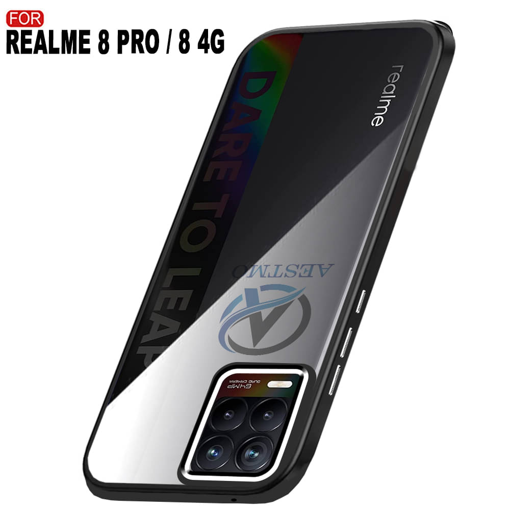AESTMO - Transparent Polycarbonate Plain Cases Compatible For Realme 8 Pro ( Pack of 1 ) AESTMO - Transparent Polycarbonate Plain Cases Compatible For Realme 8 Pro ( Pack of 1 )