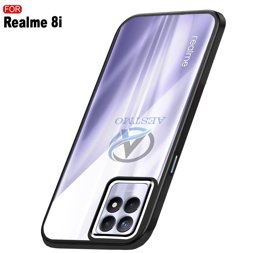 AESTMO - Transparent Polycarbonate Plain Cases Compatible For Realme 8i ( Pack of 1 ) AESTMO - Transparent Polycarbonate Plain Cases Compatible For Realme 8i ( Pack of 1 )