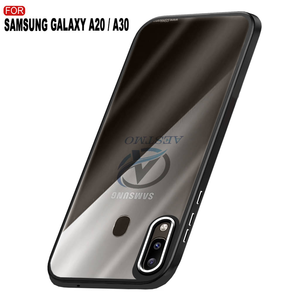 AESTMO - Transparent Polycarbonate Plain Cases Compatible For Samsung Galaxy A20 ( Pack of 1 ) AESTMO - Transparent Polycarbonate Plain Cases Compatible For Samsung Galaxy A20 ( Pack of 1 )
