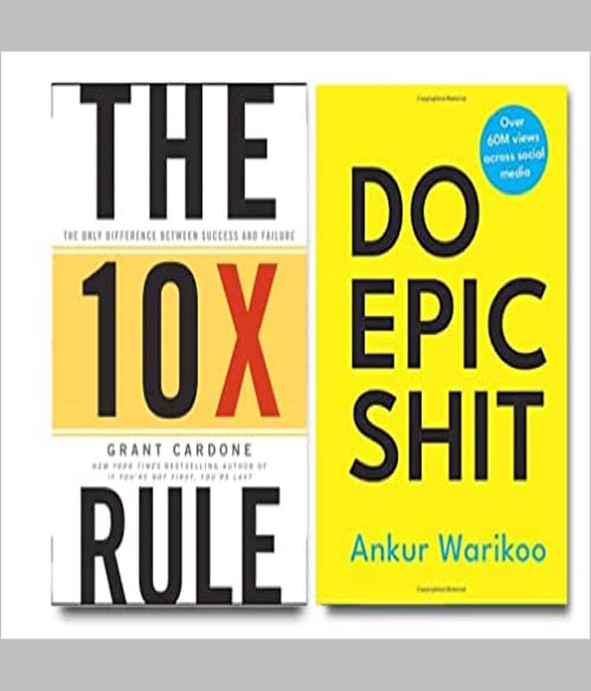 ( Combo of 2 books ) The 10X rule & Do epic - Stationery | Buy online on ZillyBuy