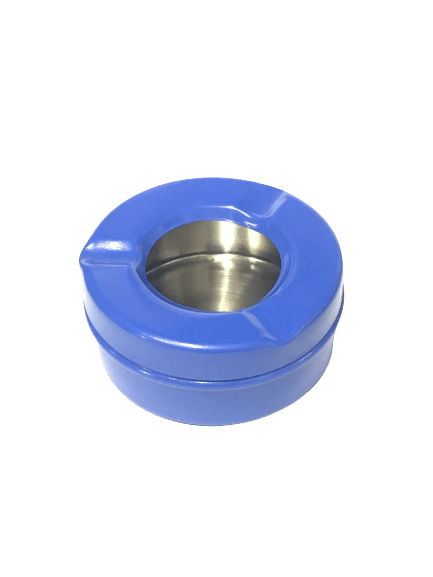     			Dynore Stainless Steel Navy Blue Color Lid Ash Tray