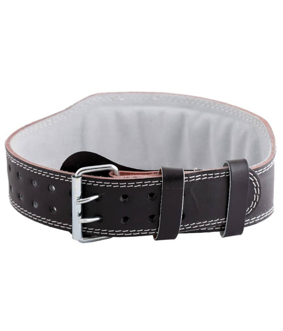 EmmEmm - Black Synthetic Leather Gym Belt - Sports and Fitness Equipment | Buy online on ZillyBuy