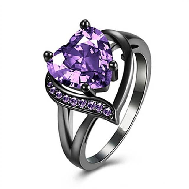 FASHION FRILL - Purple Rings ( Pack of 1 )