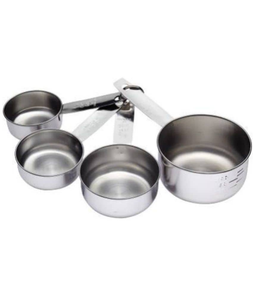 JISUN - Stainless Steel Measuring Cups ( Pack of 4 )