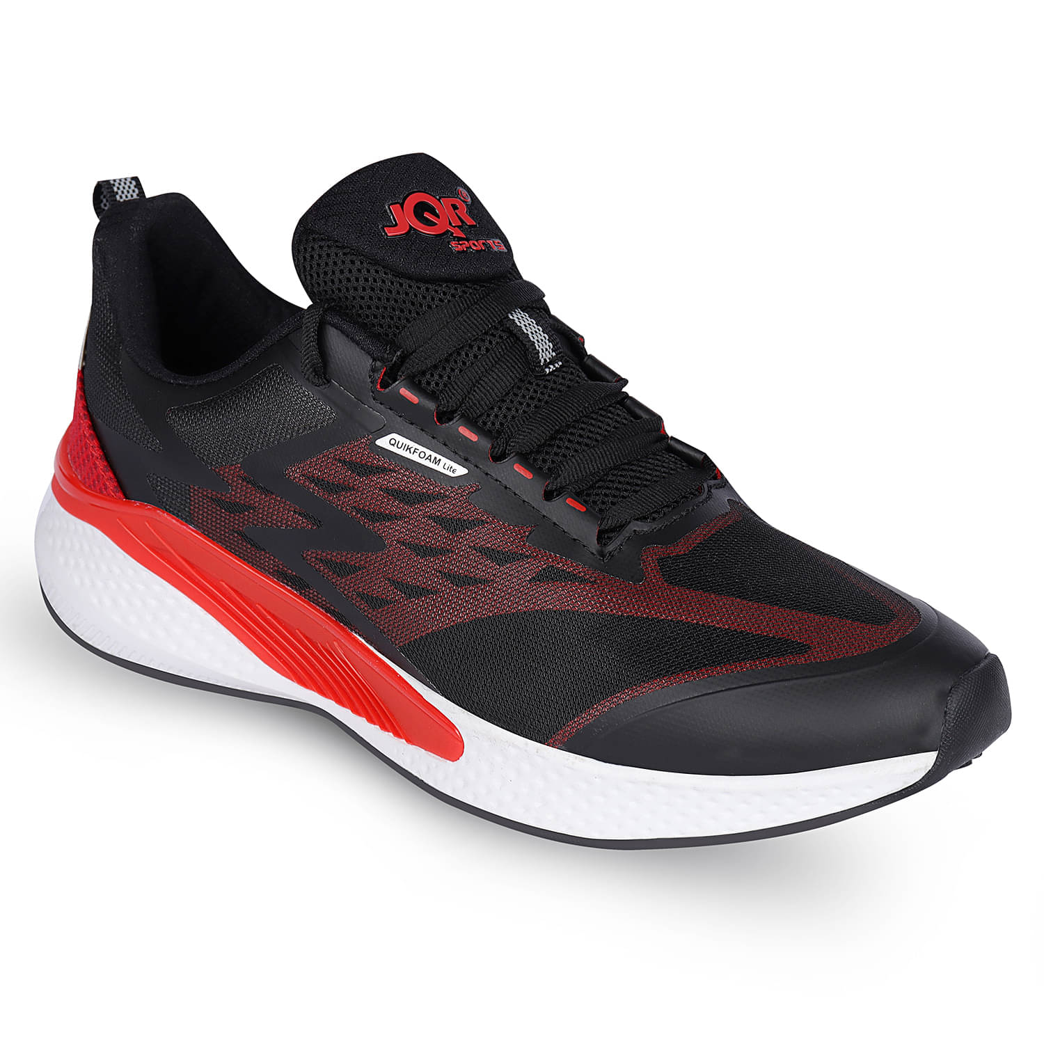 JQR - Black Men's Sports Running Shoes JQR - Black Men's Sports Running Shoes