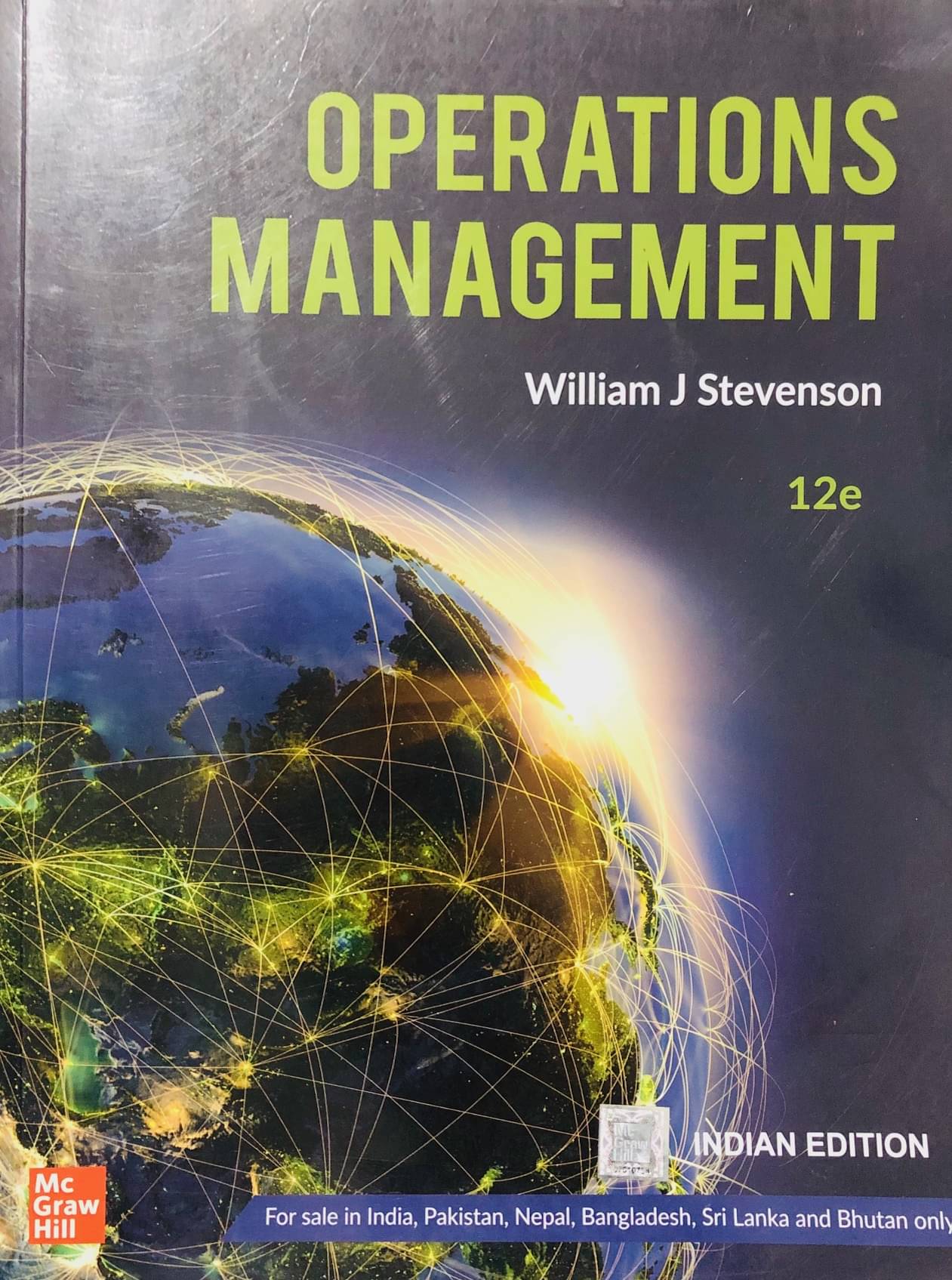     			Operations Management