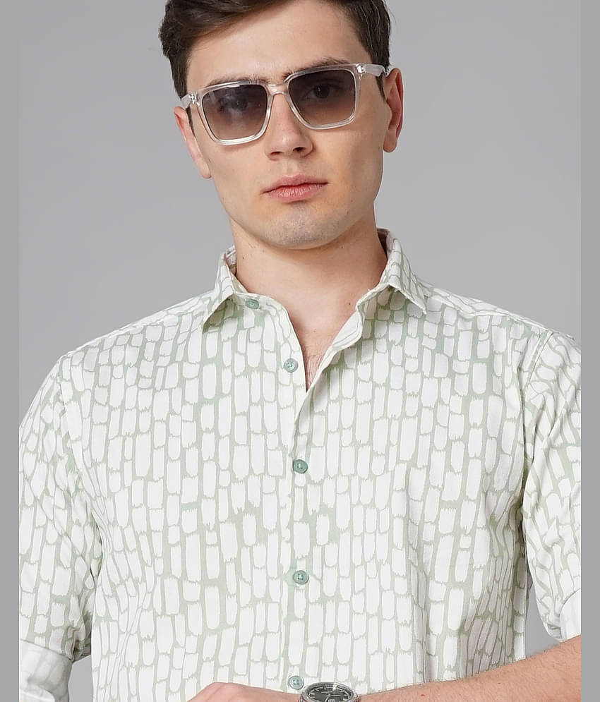 Paul Street - Blue 100% Cotton Slim Fit Men's Casual Shirt ( Pack of 1 )