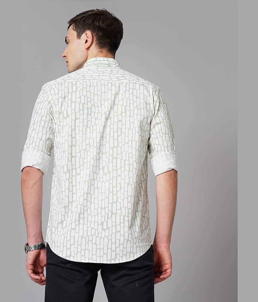 Paul Street - Blue 100% Cotton Slim Fit Men's Casual Shirt ( Pack of 1 )