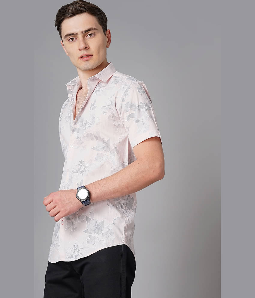 Paul Street - Blue 100% Cotton Slim Fit Men's Casual Shirt ( Pack of 1 )