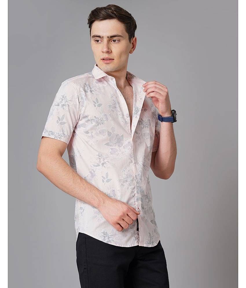 Paul Street - Blue 100% Cotton Slim Fit Men's Casual Shirt ( Pack of 1 )