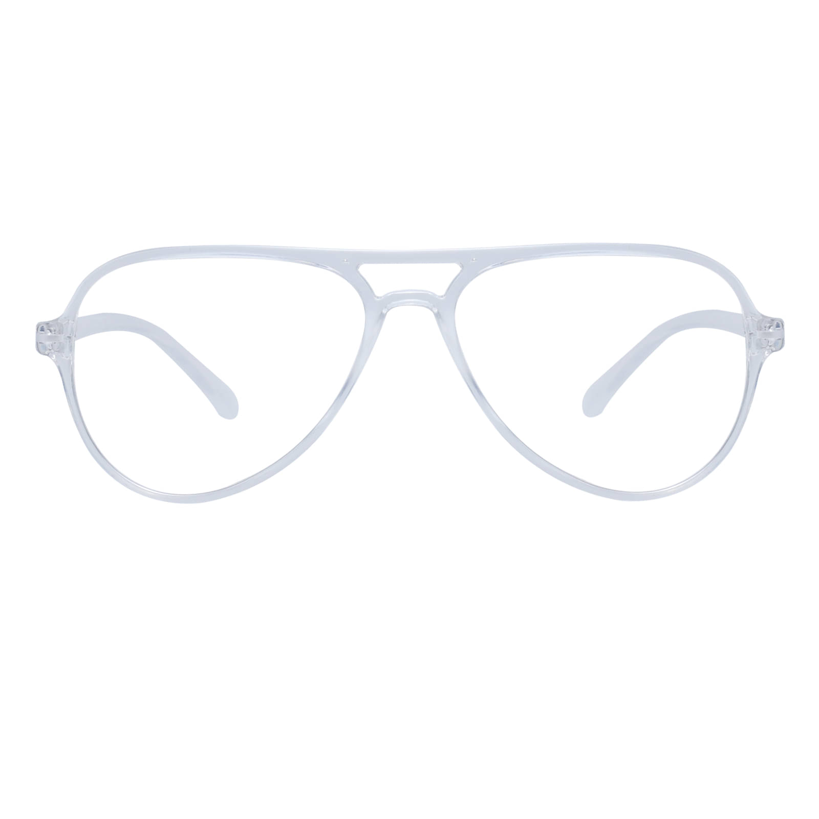 Peter Jones - White Pilot Eyeglass Frame ( Pack of 1 ) Peter Jones - White Pilot Eyeglass Frame ( Pack of 1 )