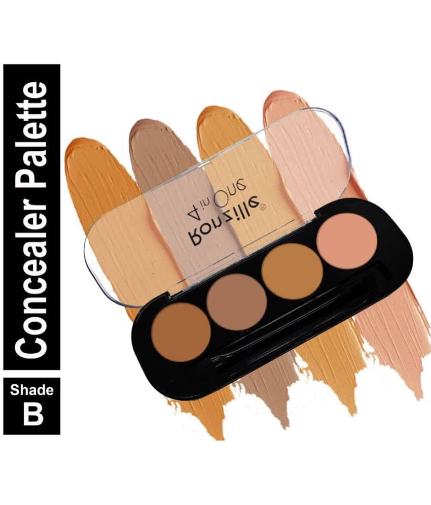 Ronzille HD Waterproof 4 in1 concealer Palette -B