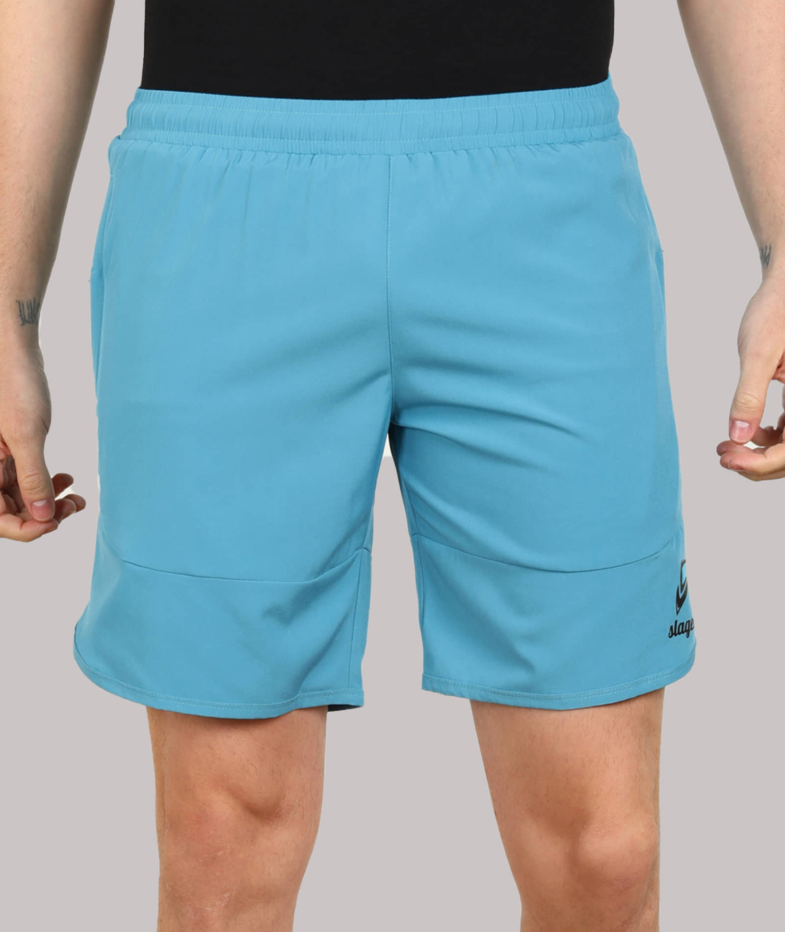SLAGEN - Blue Polyester Men's Running Shorts ( Pack of 1 ) - Shorts | Buy online on ZillyBuy