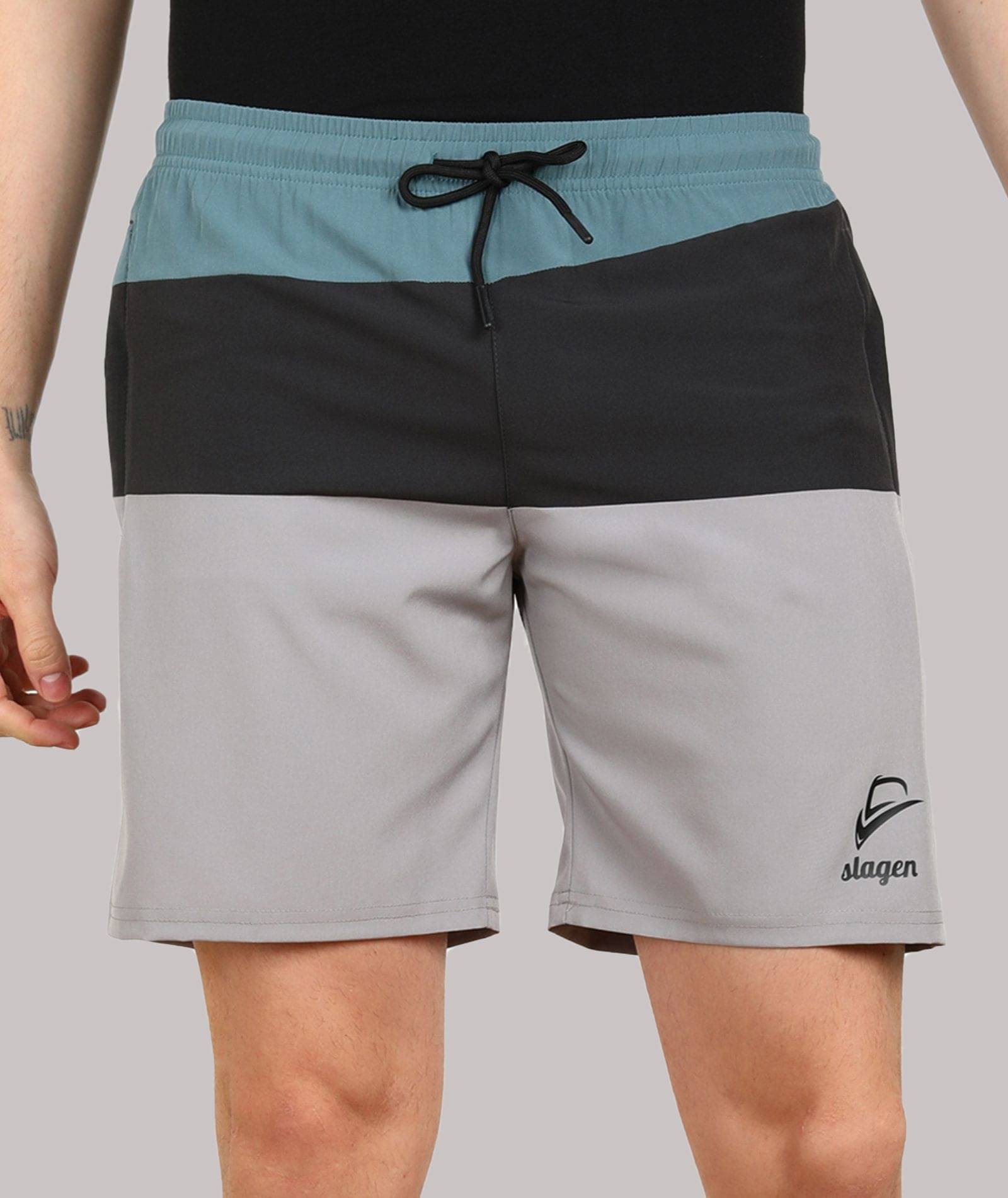 SLAGEN - Multicolor Polyester Men's Running Shorts ( Pack of 1 ) SLAGEN - Multicolor Polyester Men's Running Shorts ( Pack of 1 )