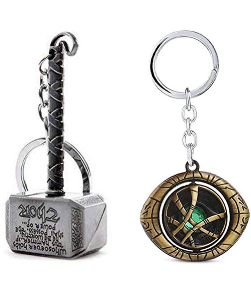 ZYZTA - Multicolor Men's Decorative Keychain ( Pack of 2 ) - Jewellery Sets | Buy online on ZillyBuy