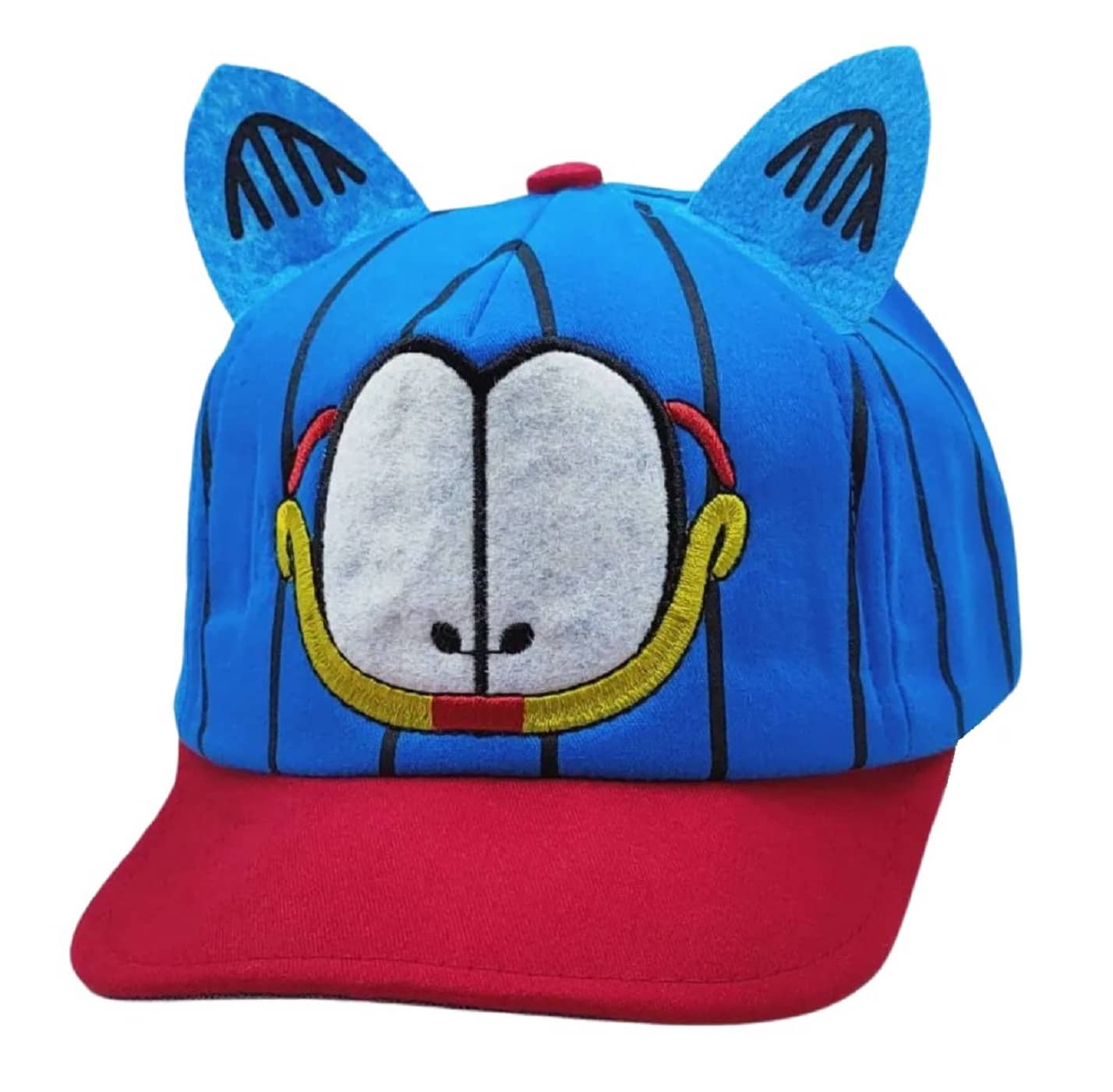 Zacharias Unisex Kids Cotton Cap kc-08 - Blue (Pack of 1) (1-4 Years)
