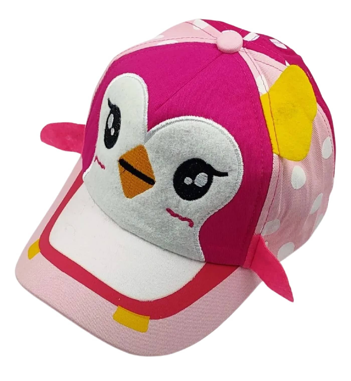 Zacharias girl's Kids Cotton Cap kc-05 (Pink_1-4 Years) (Pack of 1)