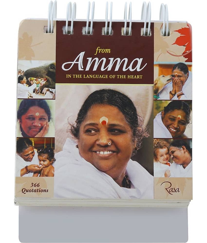 Amma 366 Inspirational Quotes, Undated Perpetual Desk Flip Calendar - (4.50" x 6.00") - Stationery | Buy online on ZillyBuy