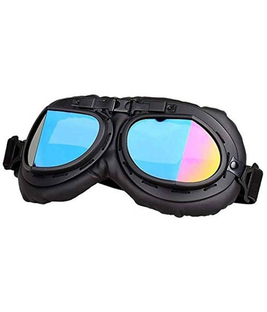 AutoPowerz - UV Protected Multicolour Riding Goggles ( Pack of 1 ) AutoPowerz - UV Protected Multicolour Riding Goggles ( Pack of 1 )